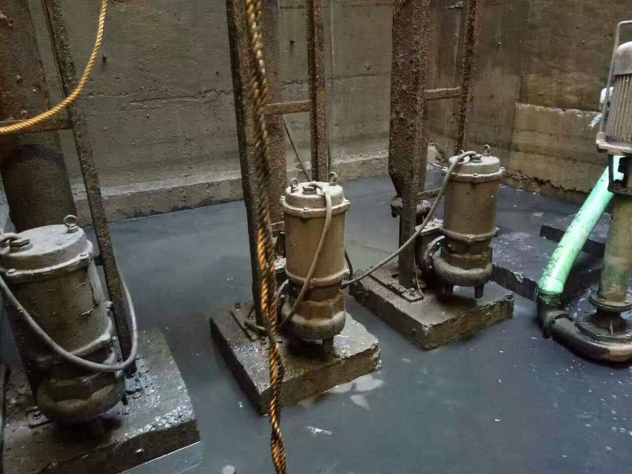 句容污水池清理